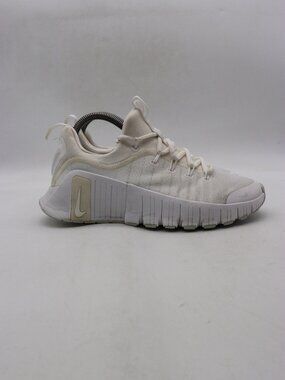 Nike Free Metcon 6 Womens Size 8 White Athletic Running Walking Shoes Sneakers